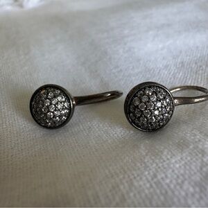 Pandora Diamond Handling Stud Earrings- Vintage